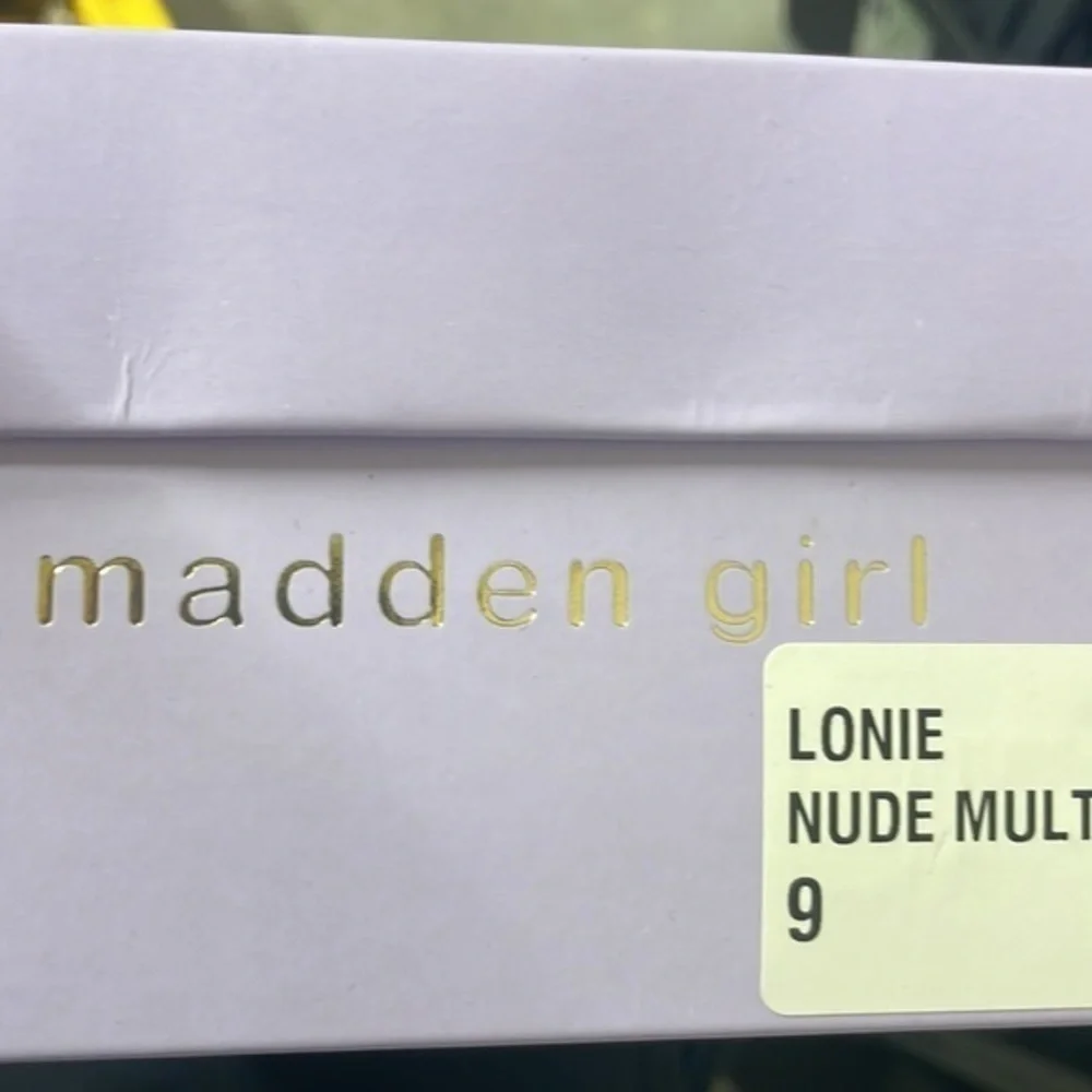 NIB Madden Girl Lonie Women | Nude Size 9 - Picture 2 of 2